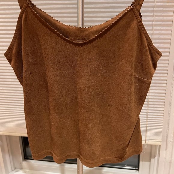 micro-suede camisole - Picture 2 of 3
